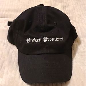 Broken promises snapback hat